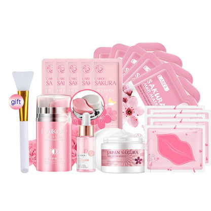 Skincare Product Sakura Set Whitening Cream