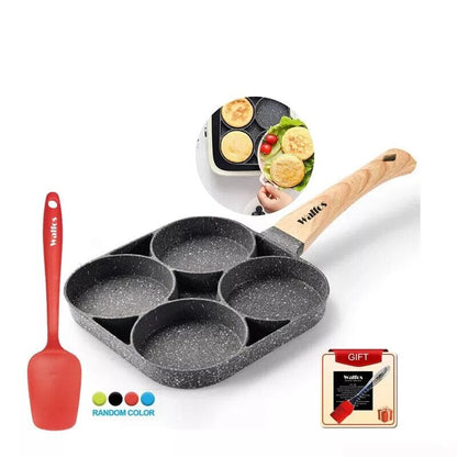 WALFOS Four-Hole Frying Pot Pan