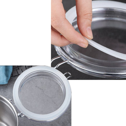 700ml/1400ml Stainless Steel Airtight  Container Storage