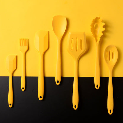 10PCS Food Grade Yellow Cooking Utensils  Set