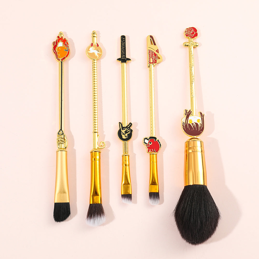 Anime Makeup Brushes Set Chainsaw Man Periphery Soft Fluff