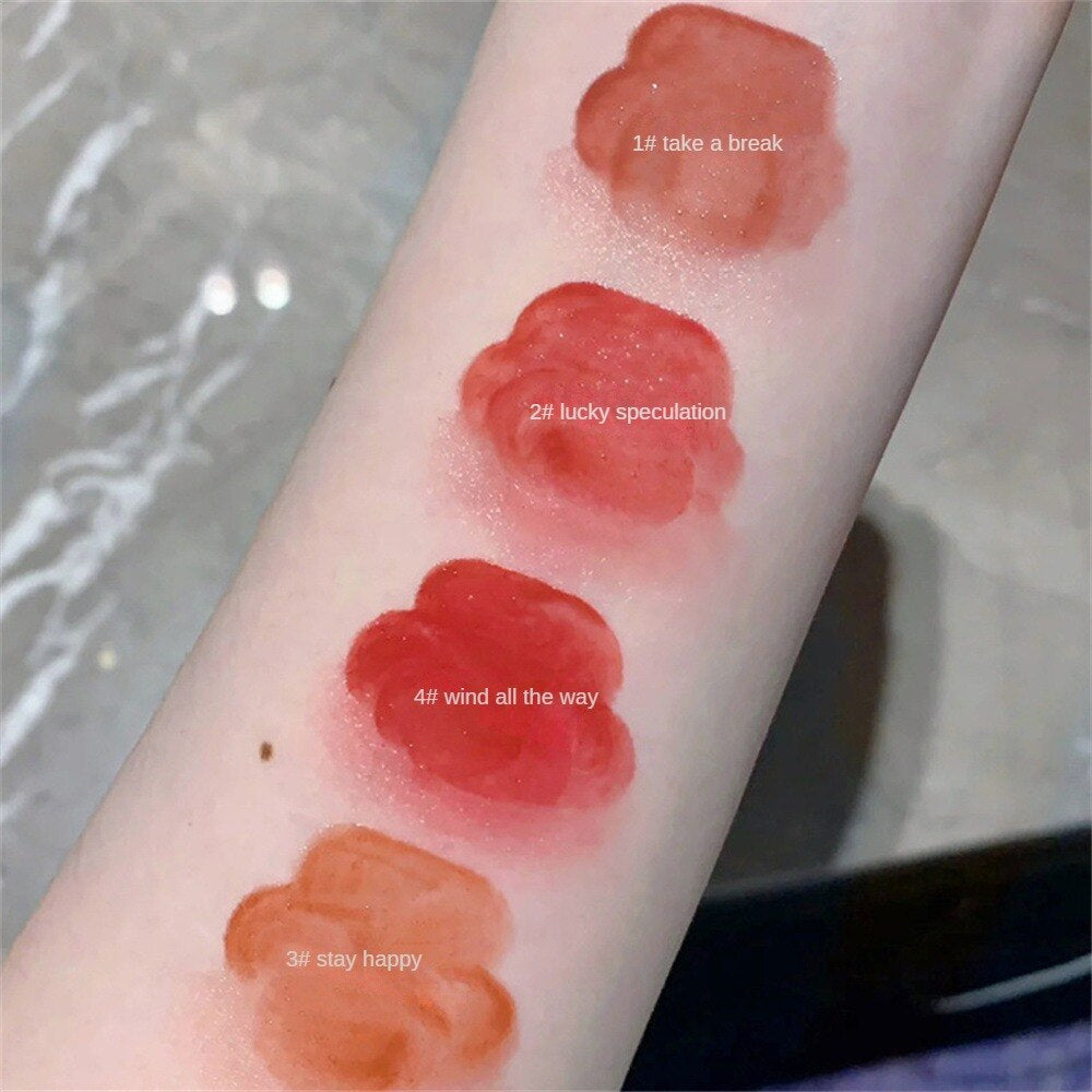 Lipstick 6 Color Makeup Lip Gloss Waterproof Enduring Effect