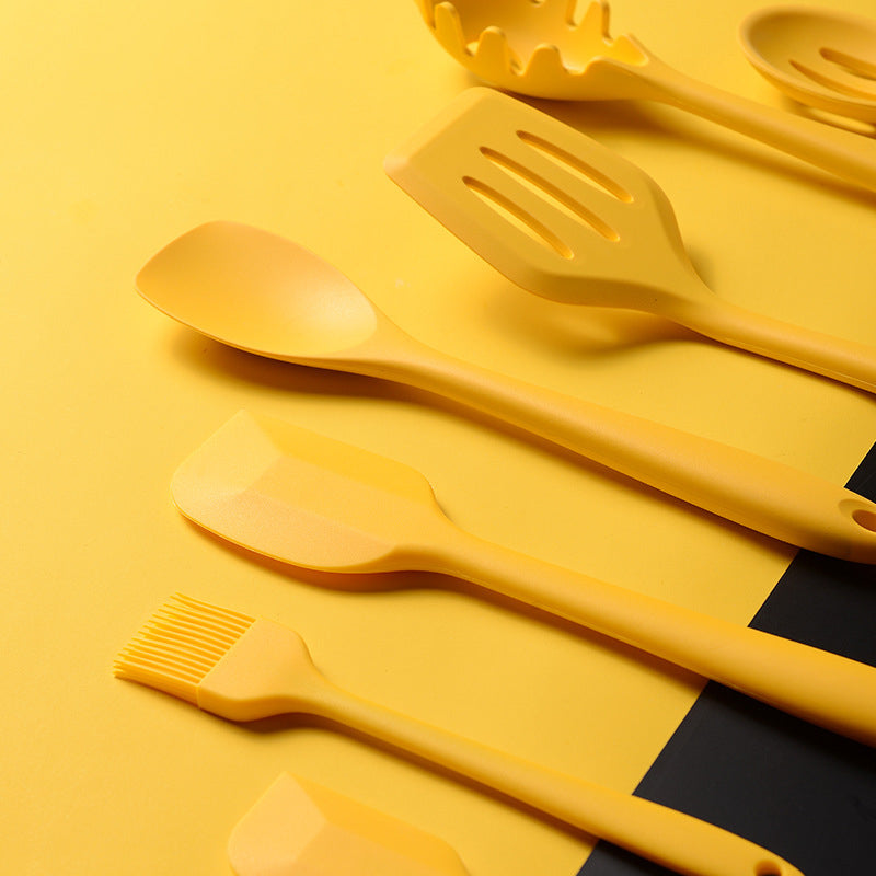 10PCS Food Grade Yellow Cooking Utensils  Set