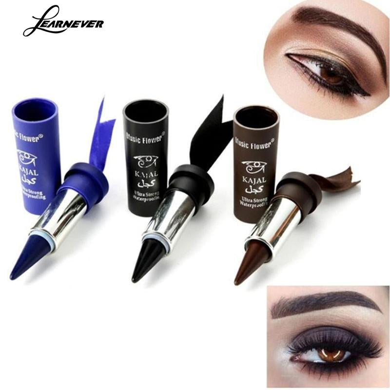 3 Colors Thick Eyeliner Cream Women Smoky Eyes Kajal Eyeliner